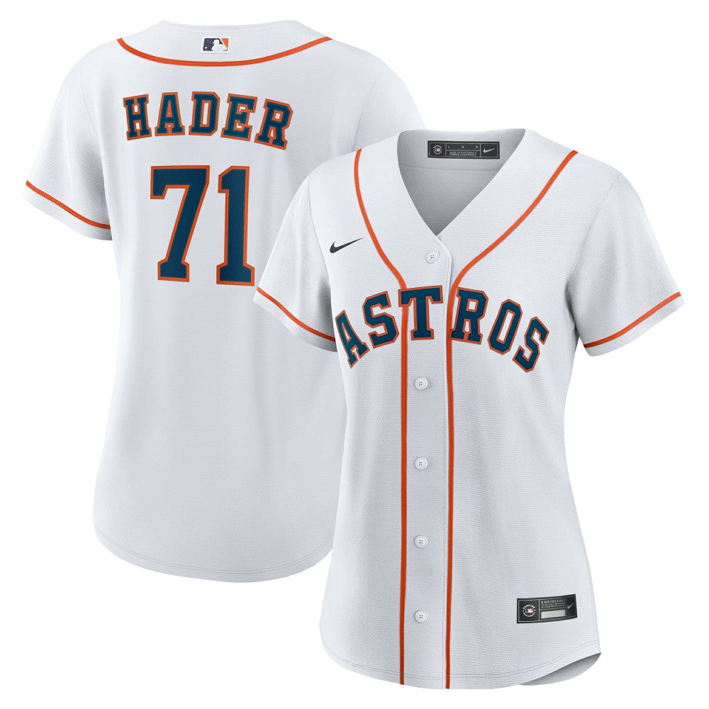 White Josh Hader Houston Astros Nike Women's Home Replica Jersey