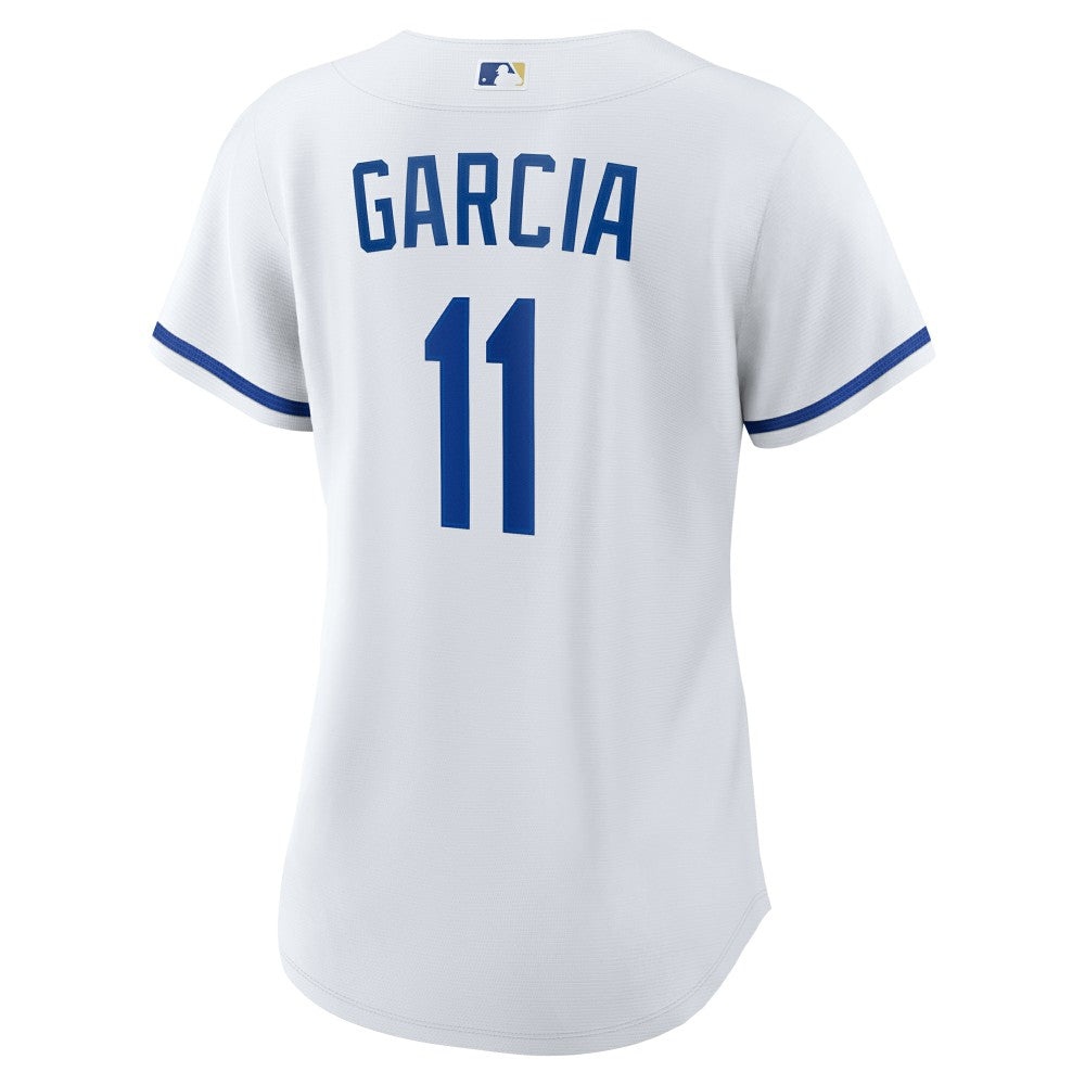 White Maikel Garcia Kansas City Royals Nike Women's Home Replica Jersey