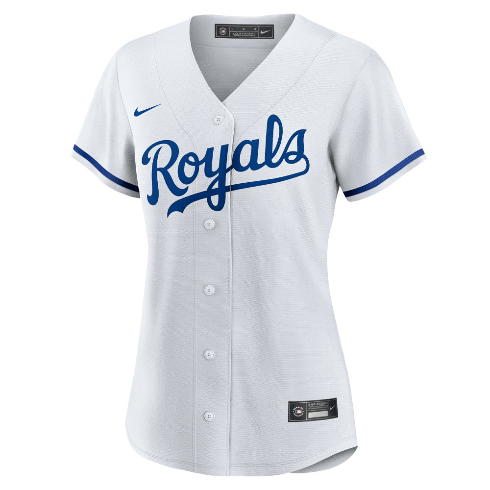 White Seth Lugo Kansas City Royals Nike Women's Home Replica Jersey