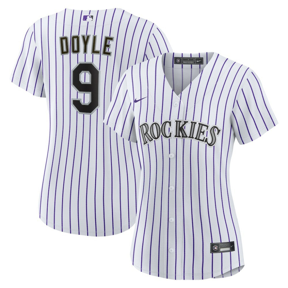 White Brenton Doyle Colorado Rockies Nike Women's Home Replica Jersey