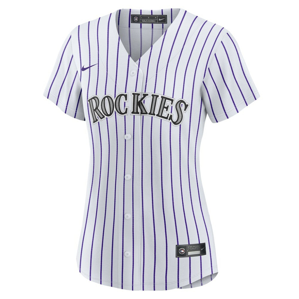 White Brenton Doyle Colorado Rockies Nike Women's Home Replica Jersey