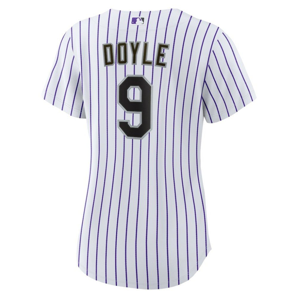 White Brenton Doyle Colorado Rockies Nike Women's Home Replica Jersey