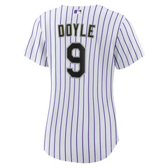 White Brenton Doyle Colorado Rockies Nike Women's Home Replica Jersey