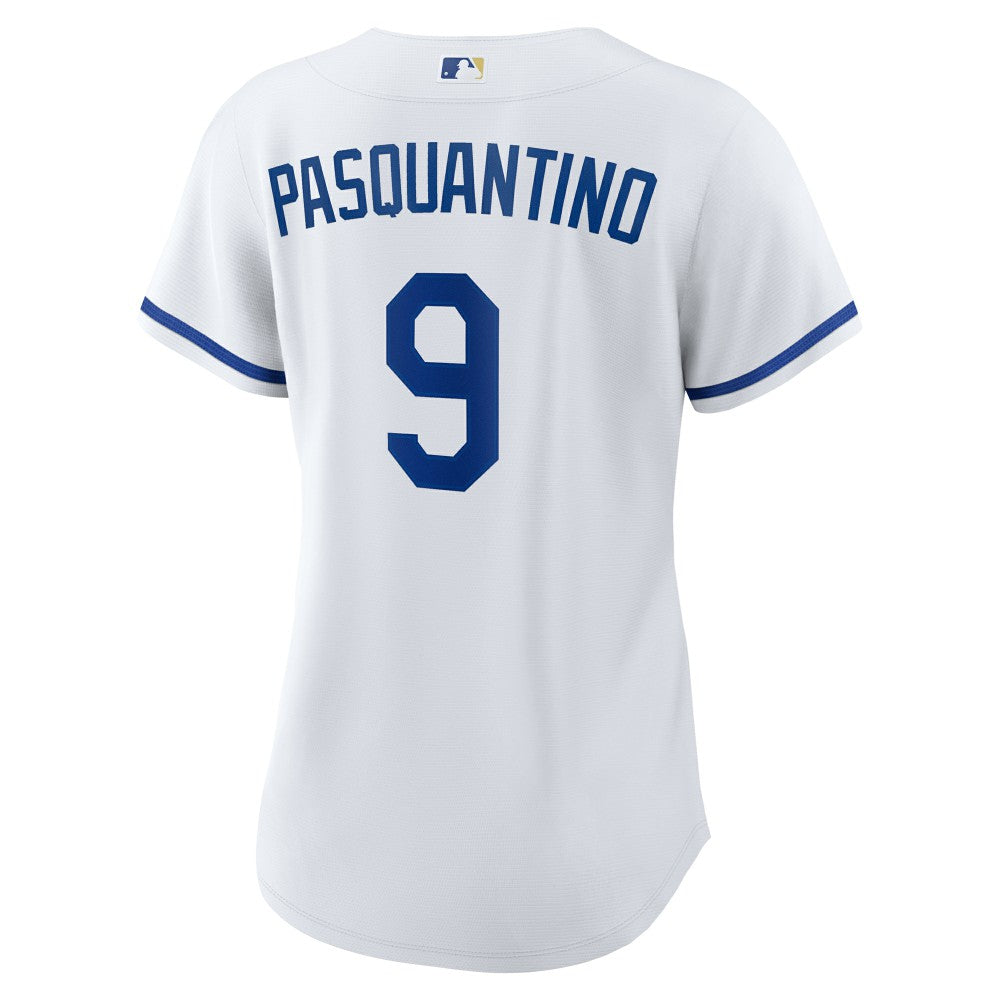 White Vinnie Pasquantino Kansas City Royals Nike Women's Home Replica Jersey