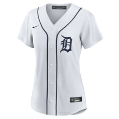 White Kerry Carpenter Detroit Tigers Nike Women's Home Replica Jersey