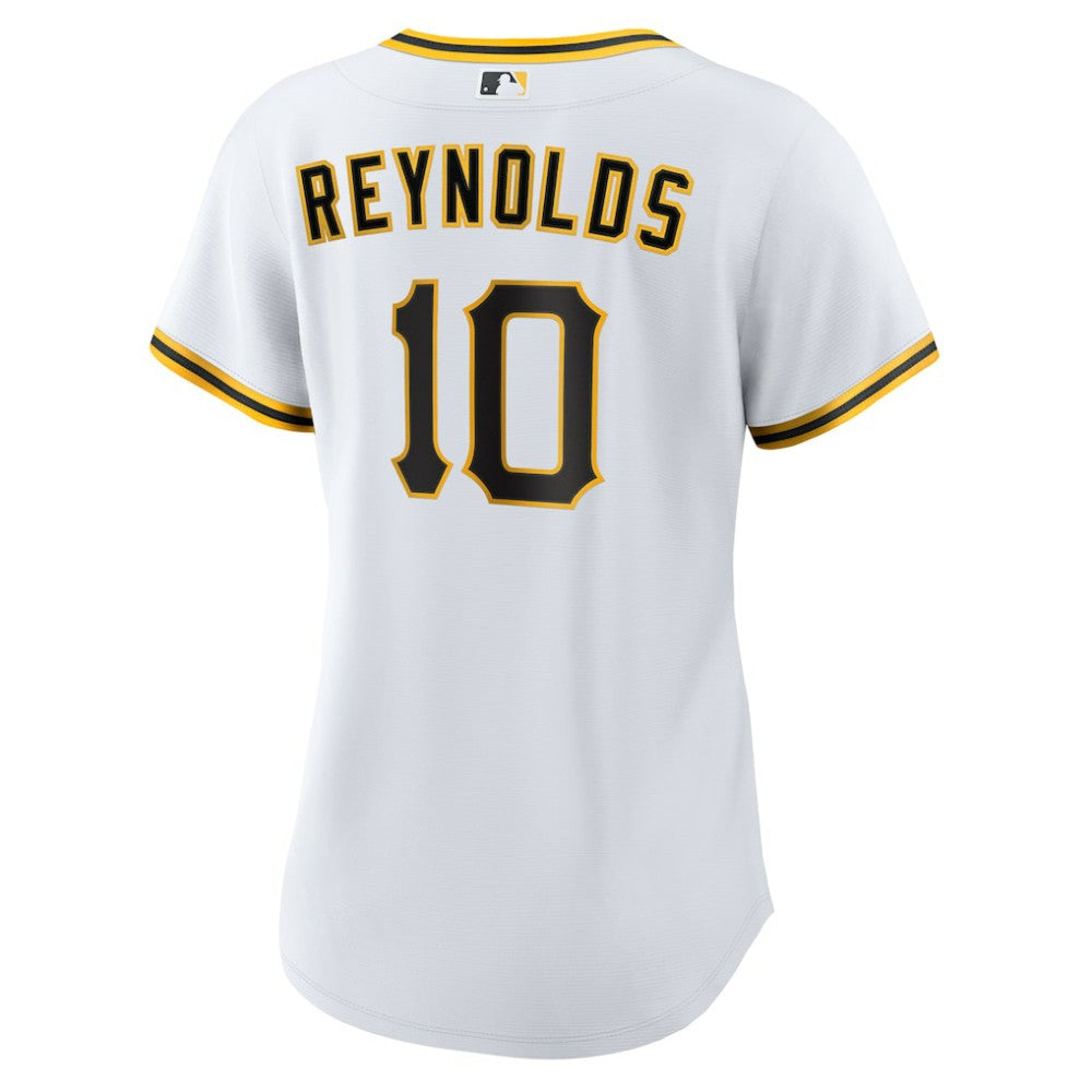 White Bryan Reynolds Pittsburgh Pirates Nike Women's Home Replica Jersey