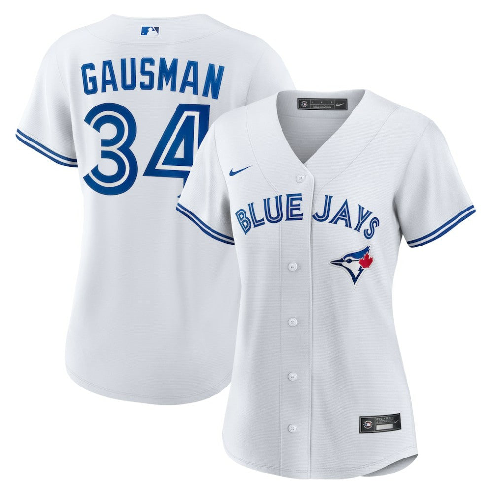 White Kevin Gausman Toronto Blue Jays Nike Women's Home Replica Jersey