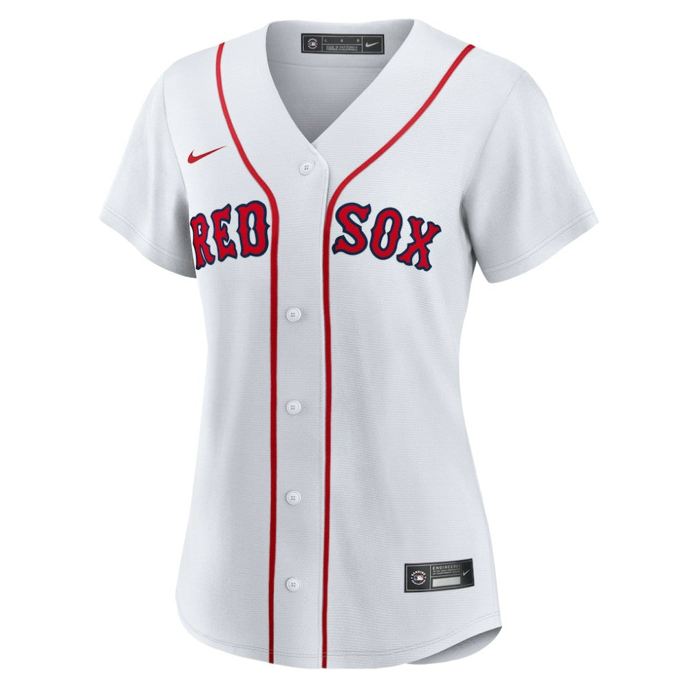 White Wilyer Abreu Boston Red Sox Nike Women's Home Replica Jersey