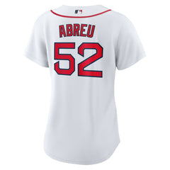 White Wilyer Abreu Boston Red Sox Nike Women's Home Replica Jersey