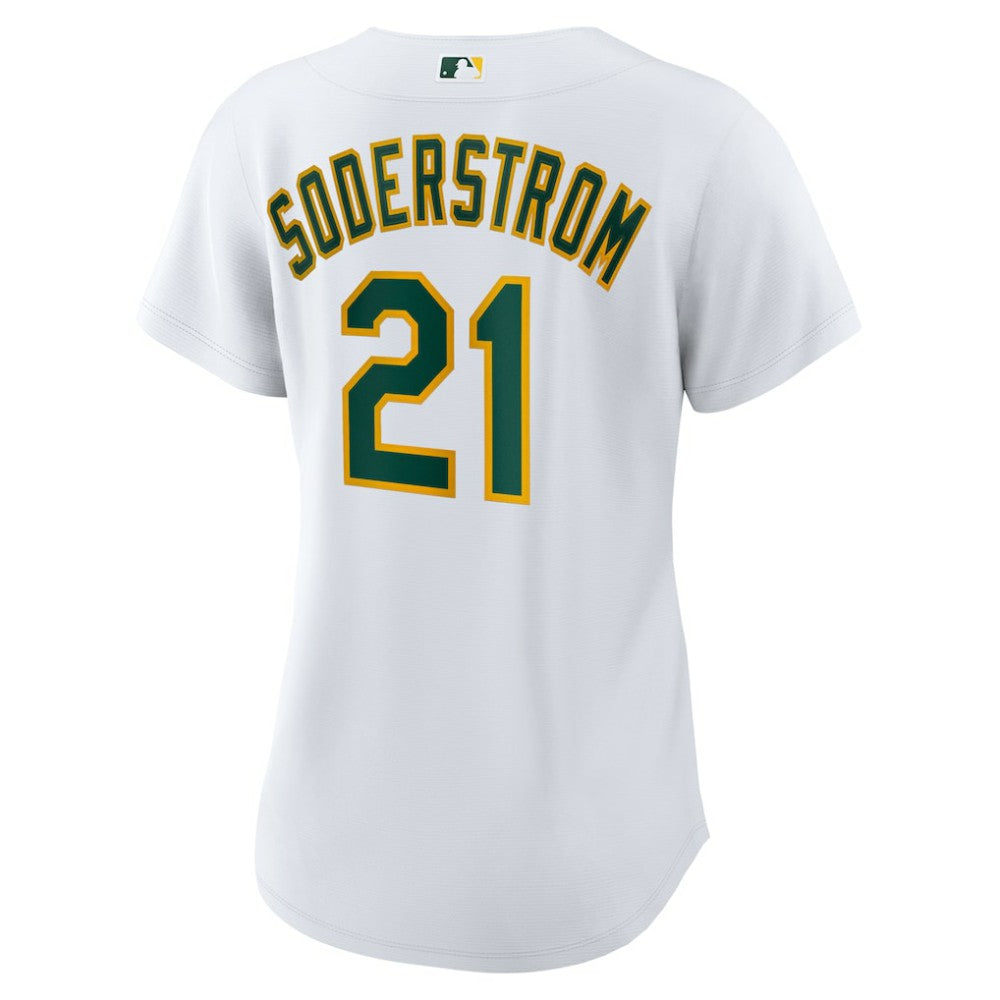 White Tyler Soderstrom Athletics Nike Women's Home Replica Jersey