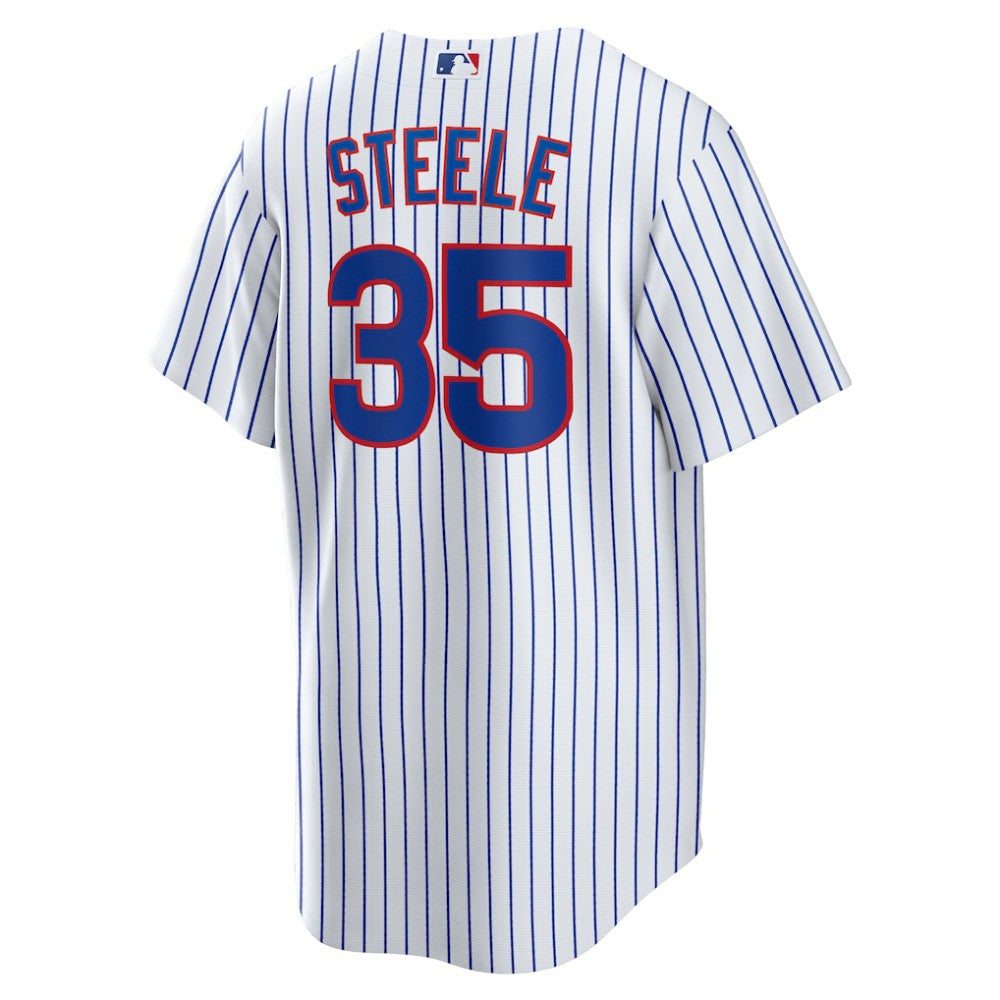 White Justin Steele Chicago Cubs Nike Home Replica Jersey