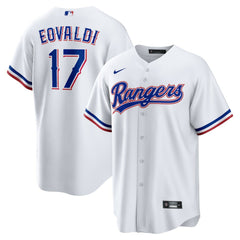 White Nathan Eovaldi Texas Rangers Nike Home Replica Player Jersey