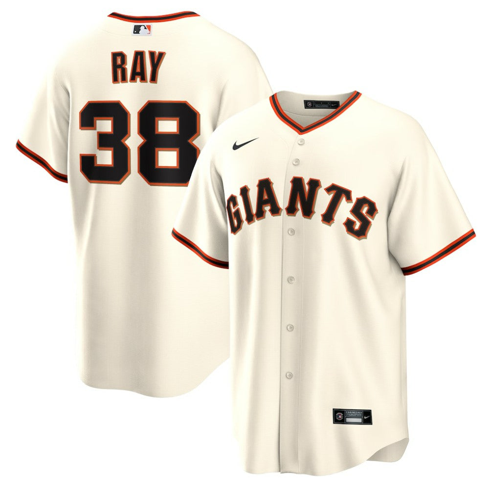 Cream Robbie Ray San Francisco Giants Nike Home Replica Jersey