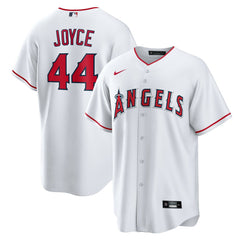 White Ben Joyce Los Angeles Angels Nike Home Replica Jersey