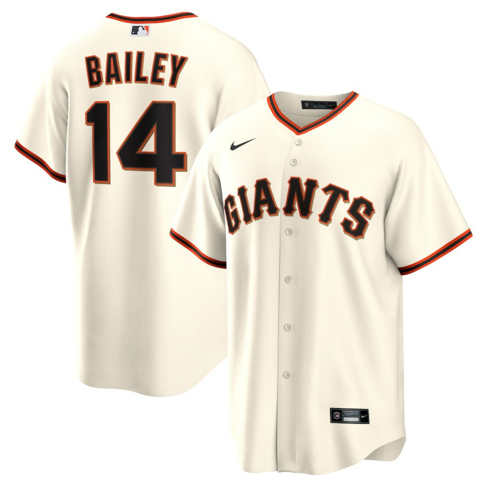 Cream Patrick Bailey San Francisco Giants Nike Home Replica Jersey