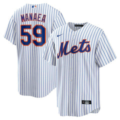 White Sean Manaea New York Mets Nike Home Replica Jersey