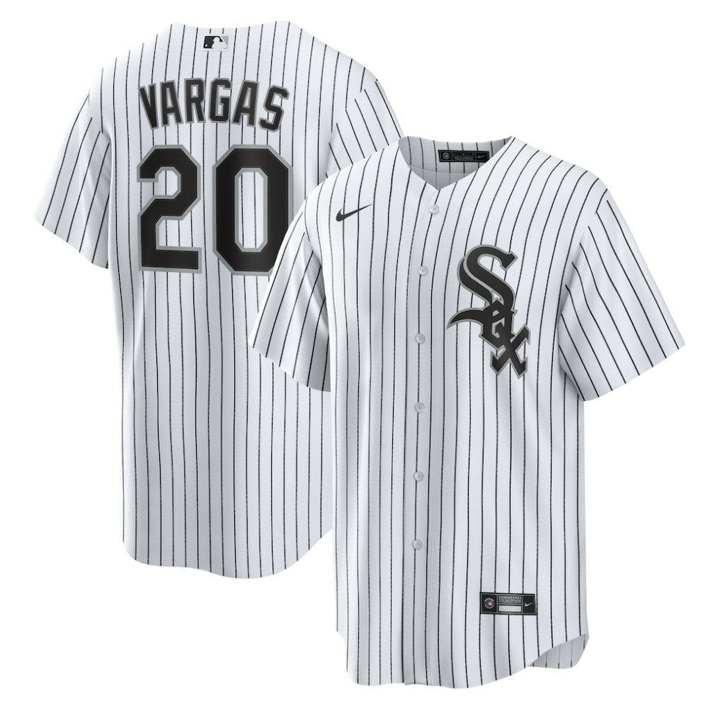 White Miguel Vargas Chicago White Sox Nike Home Replica Jersey