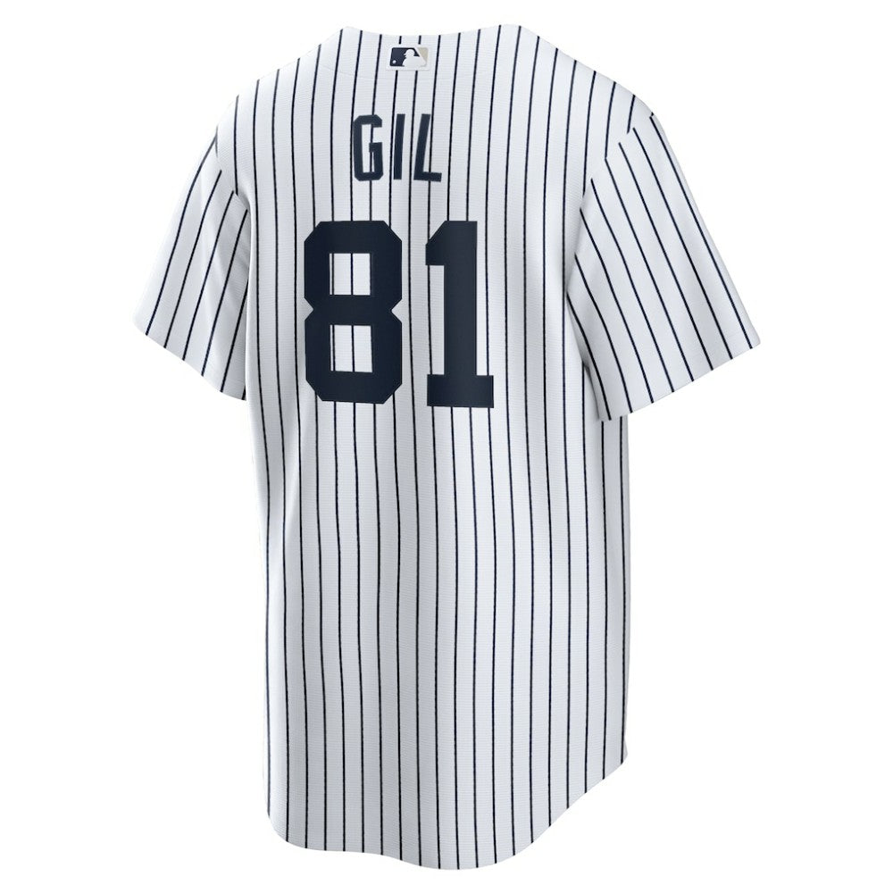White Luis Gil New York Yankees Nike Home Replica Jersey