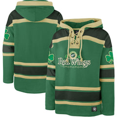 NHL Detroit Red Wings '47 St. Patrick's Day McLucky Superior Lacer Pullover Hoodie