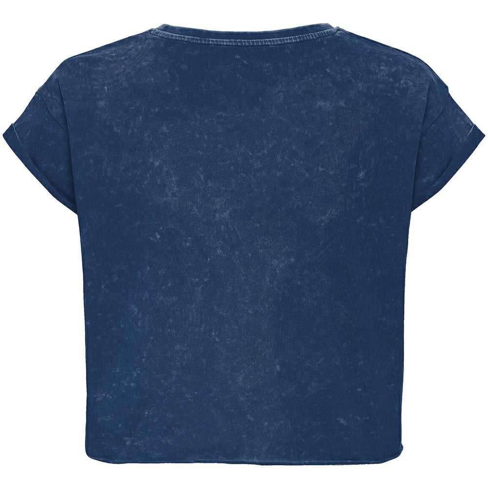 Orlando Magic Sportiqe Unisex Rock & Roll Collection Gwen Premium Mineral Wash Cropped T-Shirt
