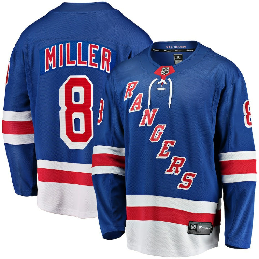 NHL J.T. Miller New York Rangers Fanatics Home Breakaway Jersey