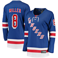 NHL J.T. Miller New York Rangers Fanatics Women's Home Breakaway Player Jersey