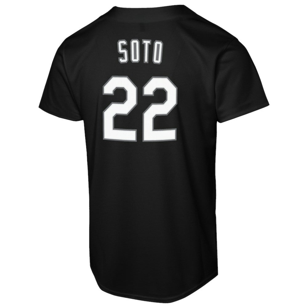 Black Juan Soto New York Mets Nike  Youth Replica Fashion Jersey
