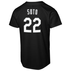 Black Juan Soto New York Mets Nike  Youth Replica Fashion Jersey