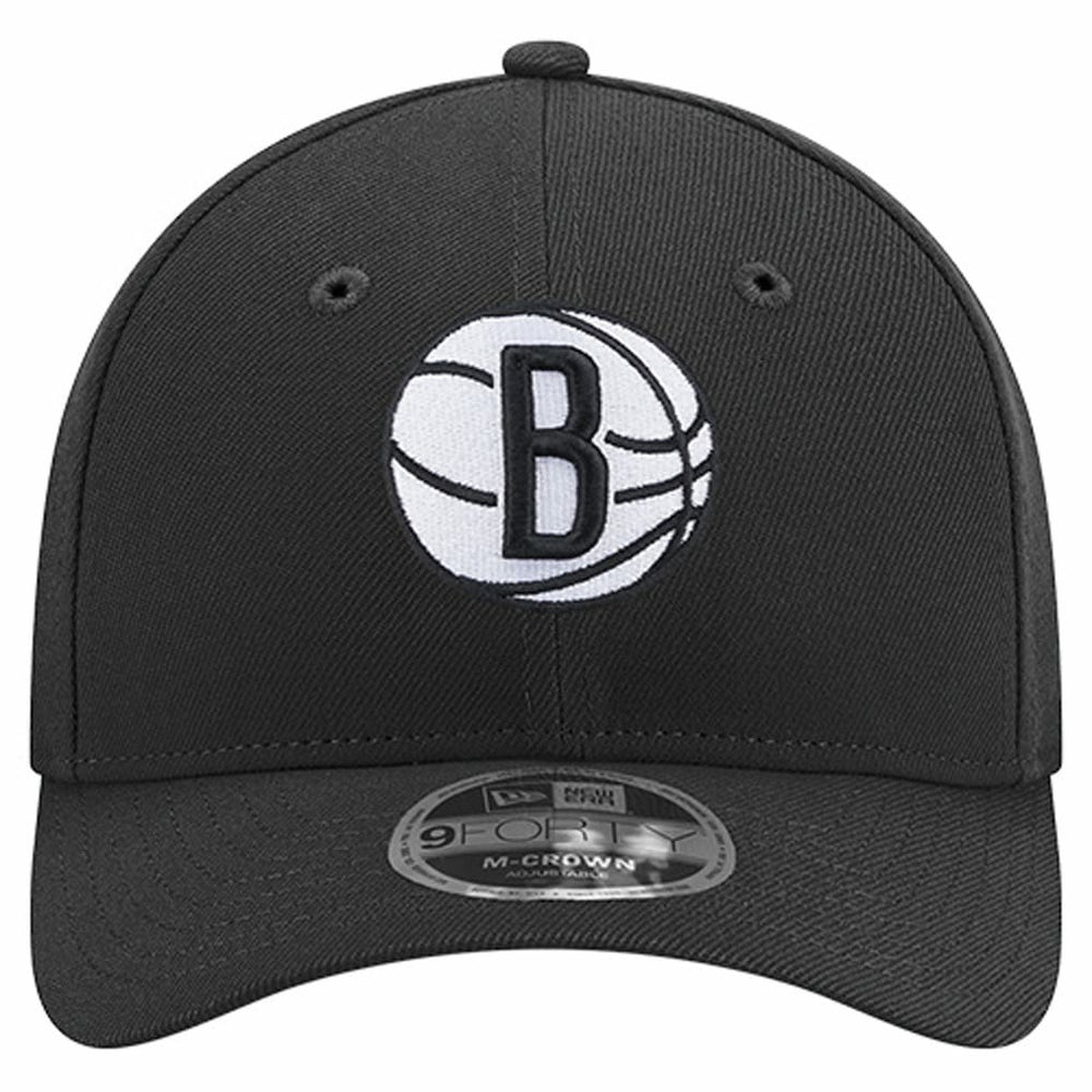 New Era Brooklyn Nets 9FORTY Stock M-Crown Adjustable Hat