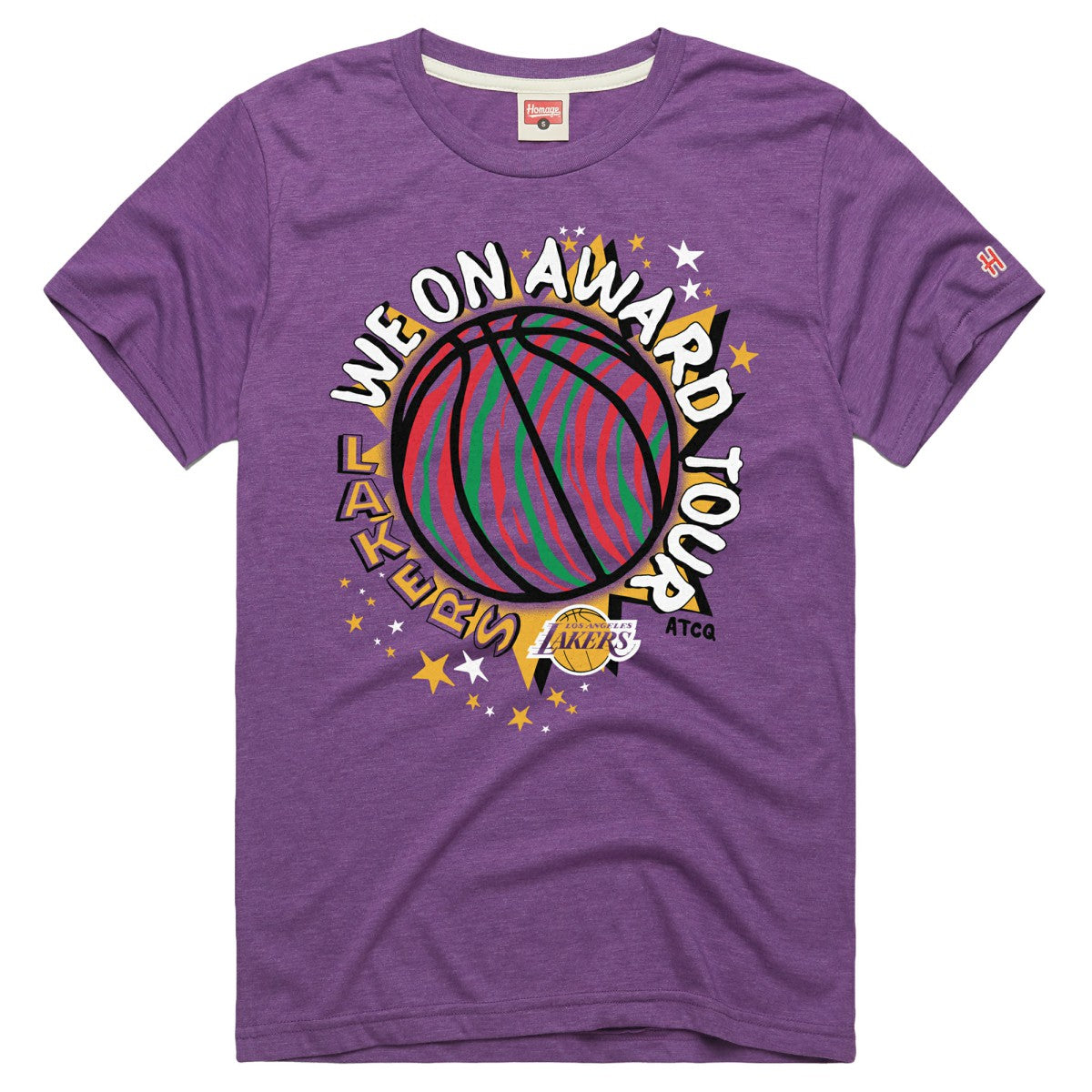 Los Angeles Lakers Homage A Tribe Called Quest x NBA We On Award Tour T-Shirt