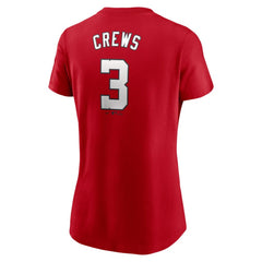 Red Dylan Crews Washington Nationals Nike Women's Cooperstown Collection Fuse Name & Number T-Shirt