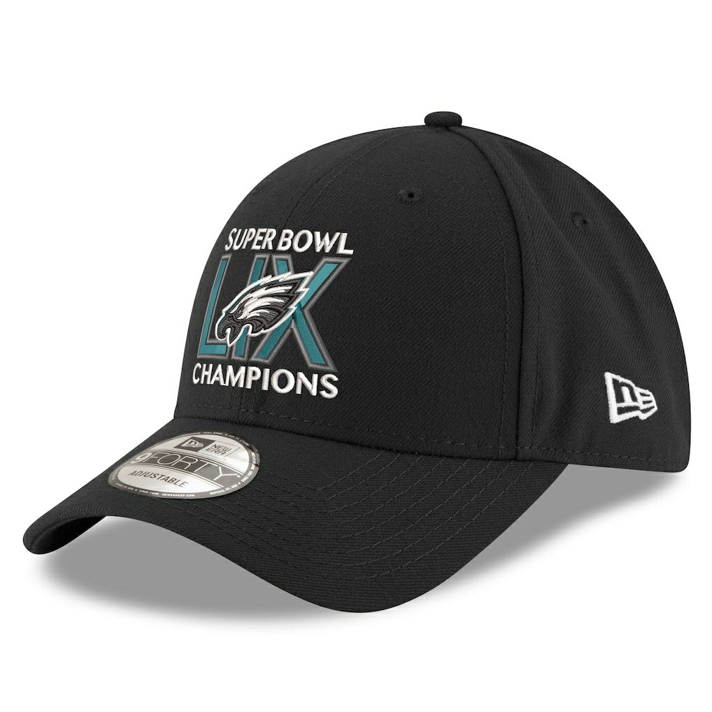 Super Bowl LIX Champions 9FORTY Adjustable Hat - Philadelphia Eagles Hats