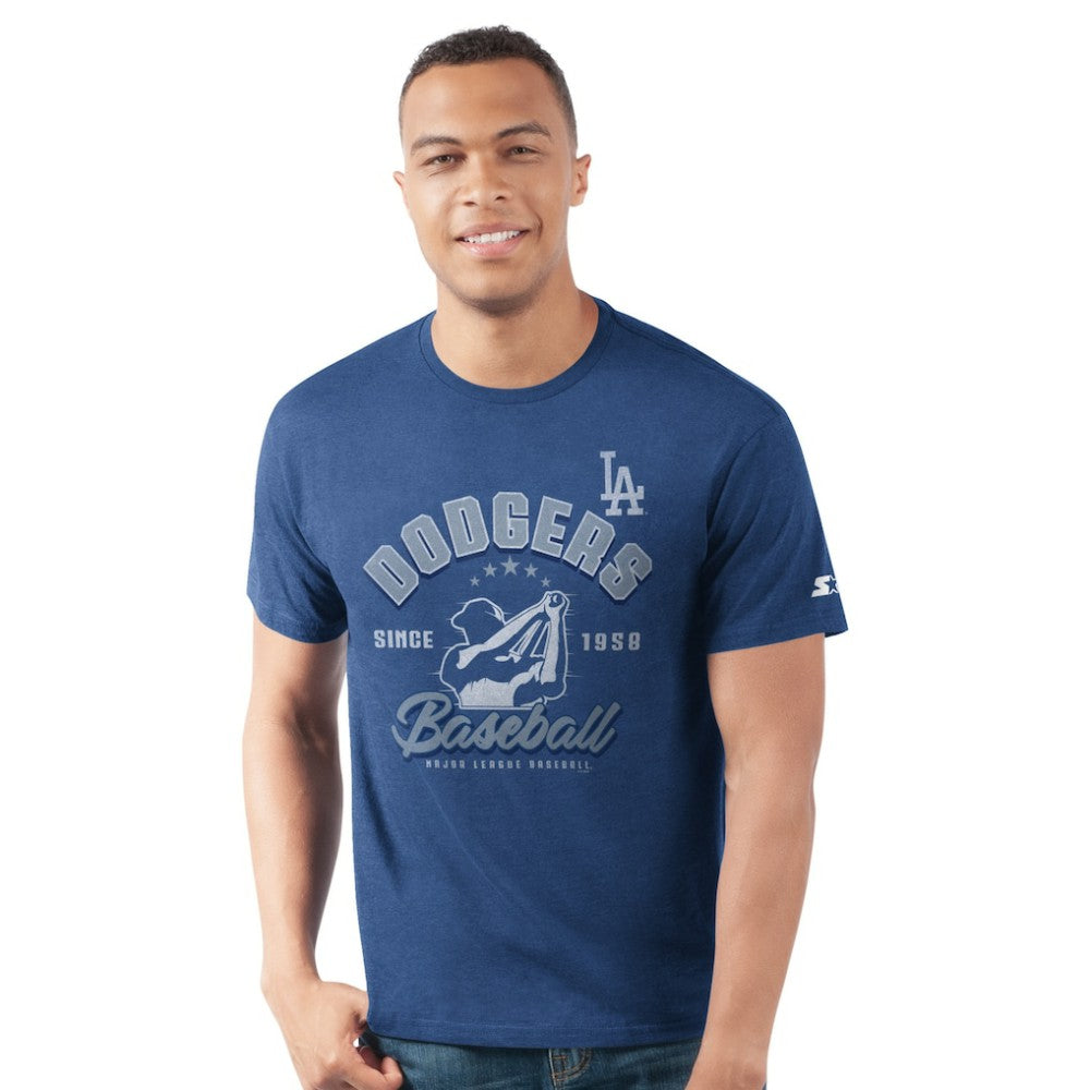 Royal Los Angeles Dodgers Starter Prime Time Batter T-Shirt