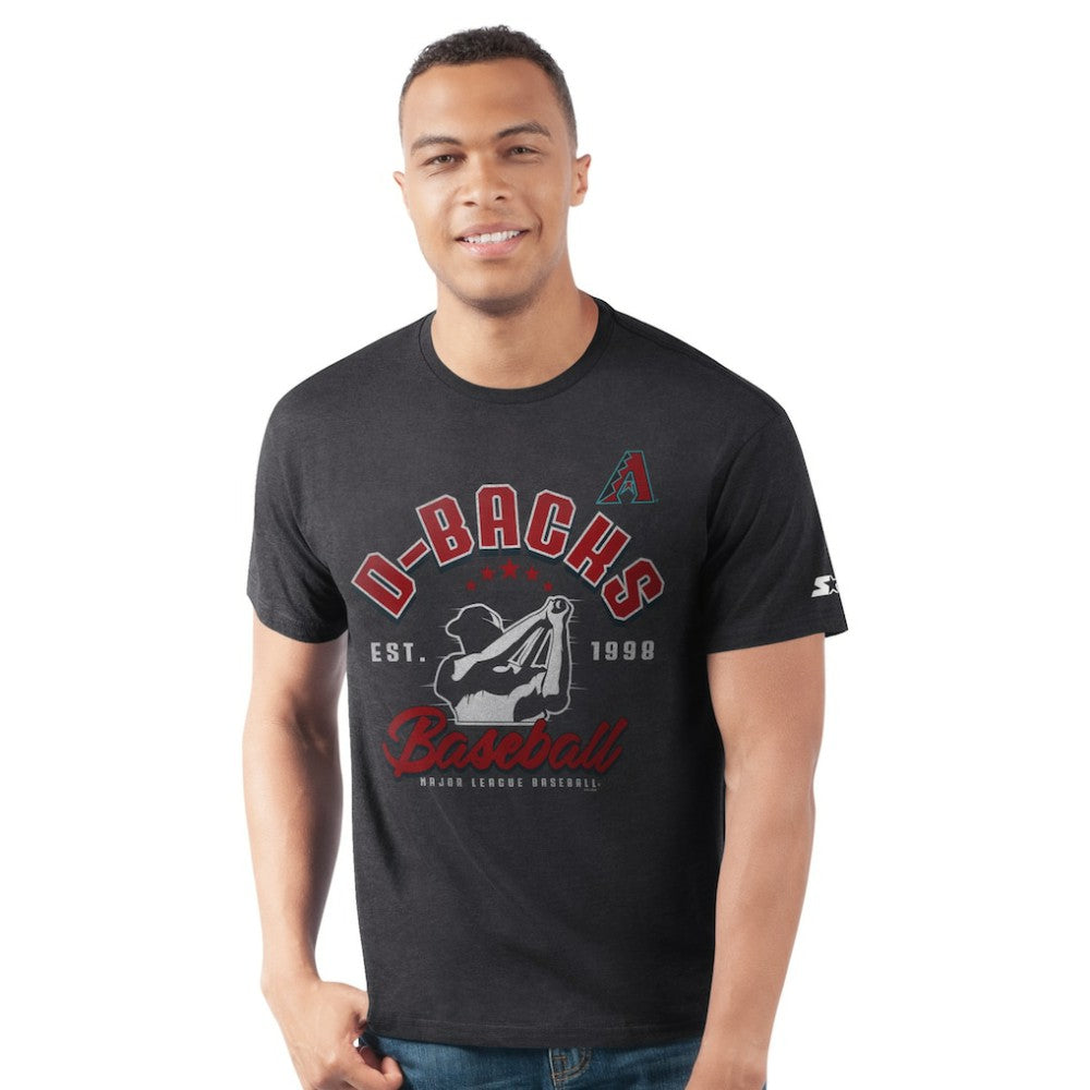 Black Arizona Diamondbacks Starter Prime Time Batter T-Shirt