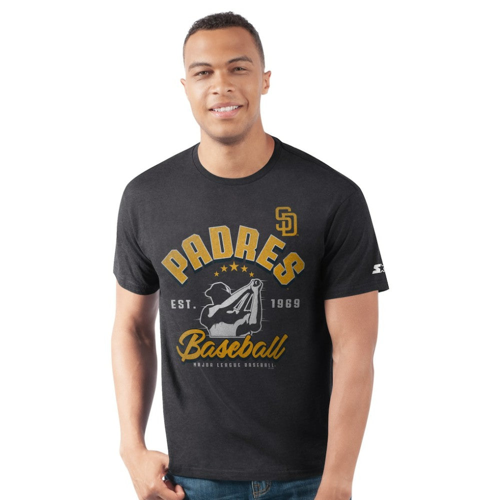 Black San Diego Padres Starter Prime Time Batter T-Shirt