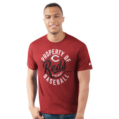 Red Cincinnati Reds Starter Prime Time Property Of T-Shirt