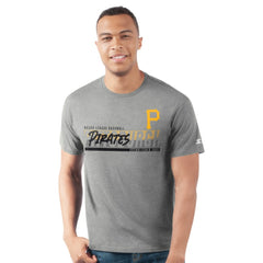 Heather Gray Pittsburgh Pirates Starter Prime Time Team T-Shirt