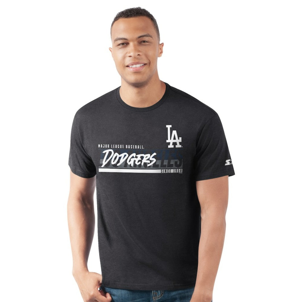 Black Los Angeles Dodgers Starter Prime Time Team T-Shirt