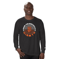 Black San Francisco Giants Starter Halftime Long Sleeve T-Shirt