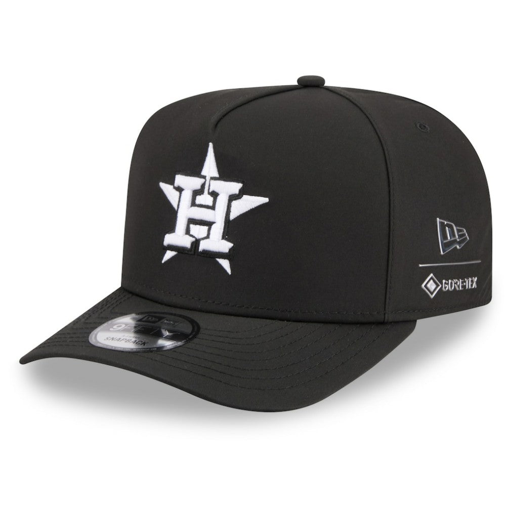 Black Houston Astros New Era x GORE-TEX A-Frame 9FIFTY Adjustable Hat