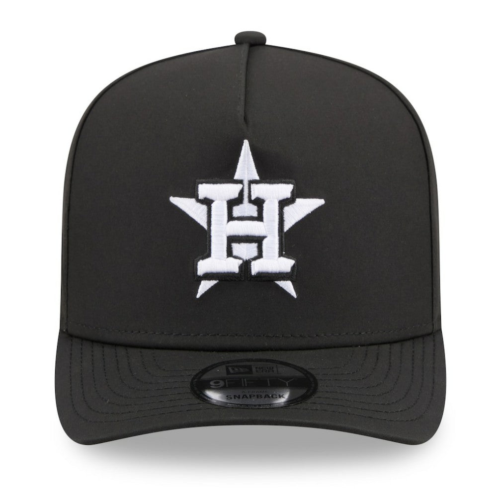Black Houston Astros New Era x GORE-TEX A-Frame 9FIFTY Adjustable Hat
