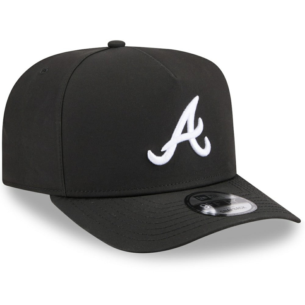 Black Atlanta Braves New Era x GORE-TEX A-Frame 9FIFTY Adjustable Hat