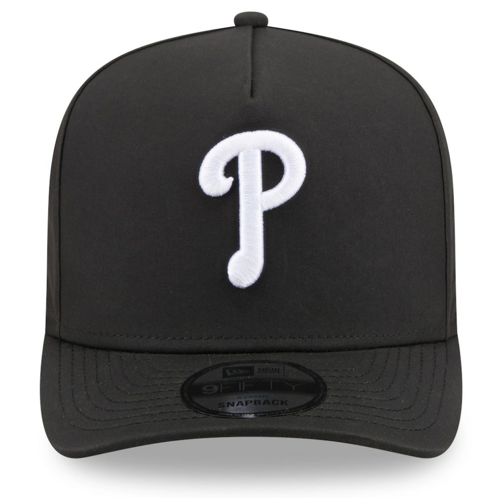 Black Philadelphia Phillies New Era x GORE-TEX A-Frame 9FIFTY Adjustable Hat
