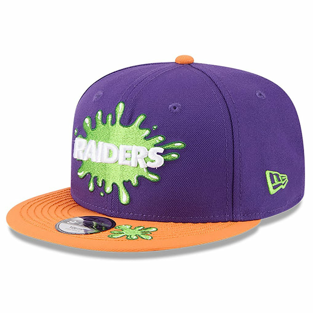 Youth Nickelodeon Slime 9FIFTY Snapback Hat - Las Vegas Raiders Hats