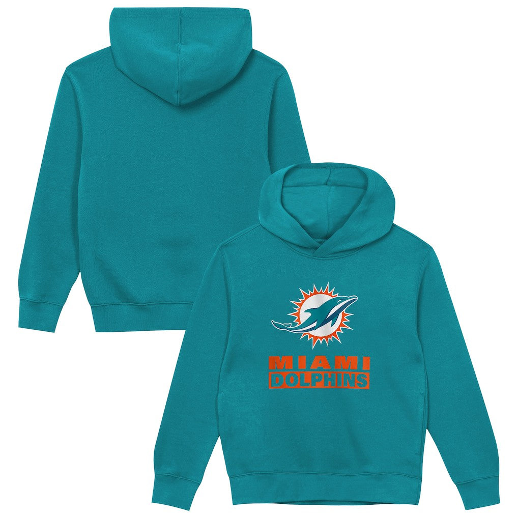 Outerstuff Preschool Back to Basics Hoodie - Miami Dolphins Hoodies