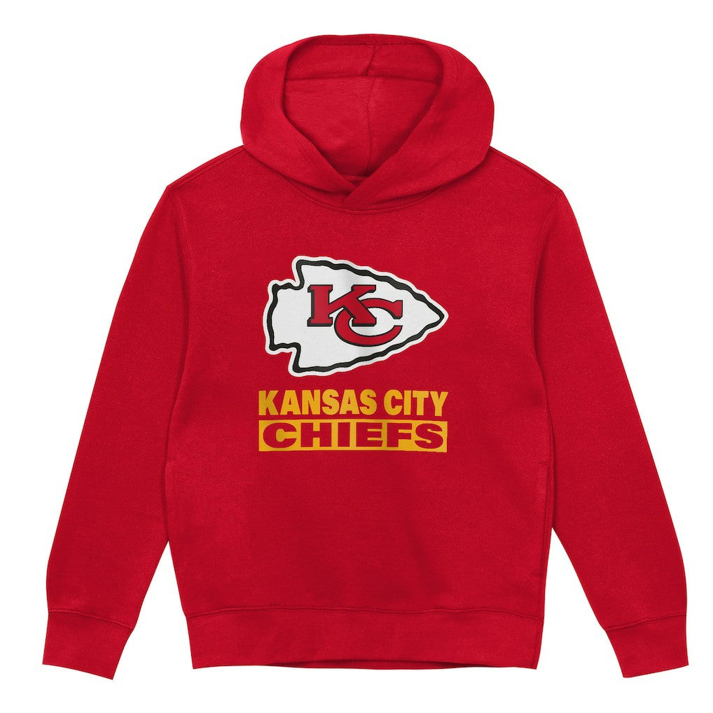 Outerstuff Preschool Back to Basics Hoodie - Kansas City Chiefs Hoodies