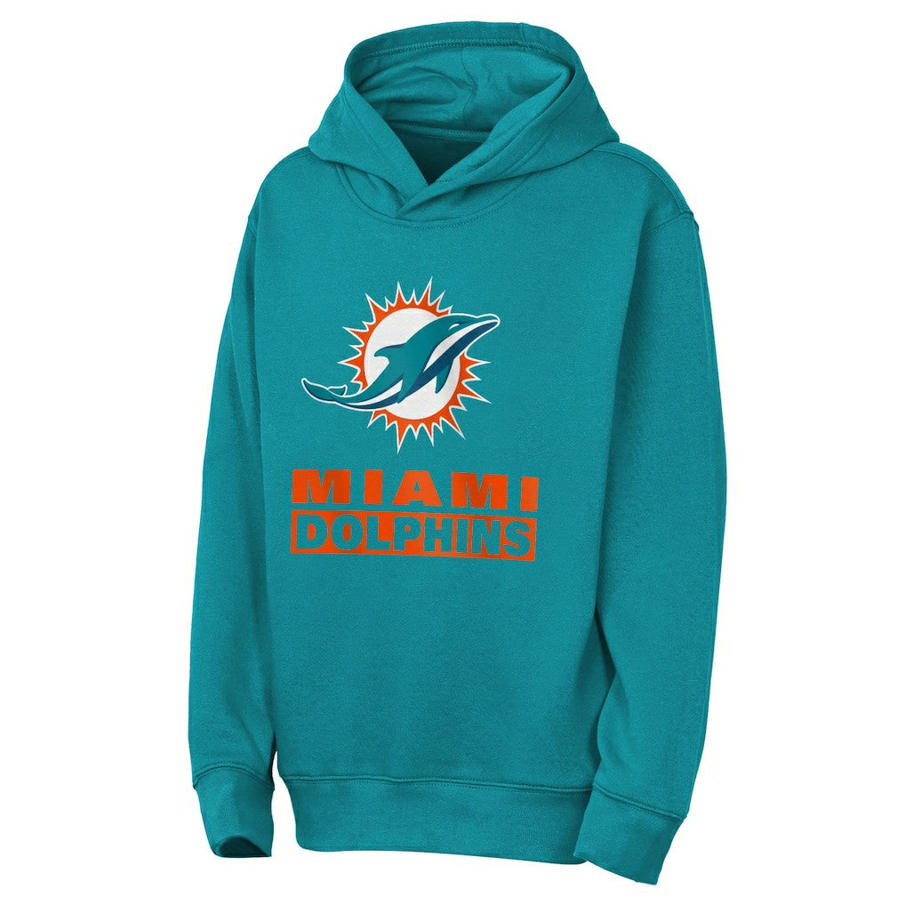 Outerstuff Youth Back to Basics Hoodie - Miami Dolphins Hoodies