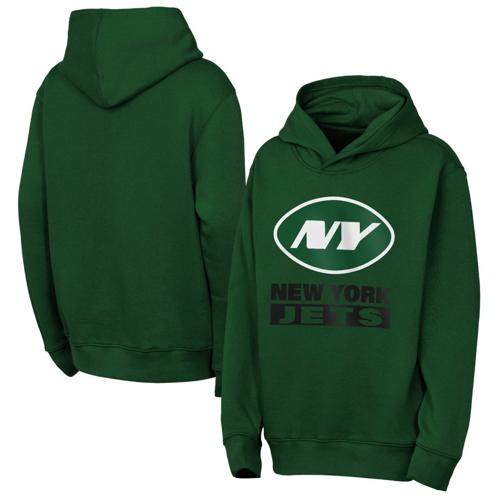 Outerstuff Youth Back to Basics Hoodie - New York Jets Hoodies