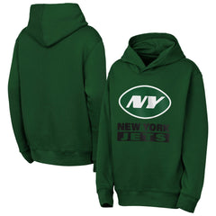 Outerstuff Youth Back to Basics Hoodie - New York Jets Hoodies