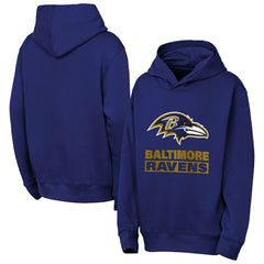 Outerstuff Youth Back to Basics Hoodie - Baltimore Ravens Hoodies
